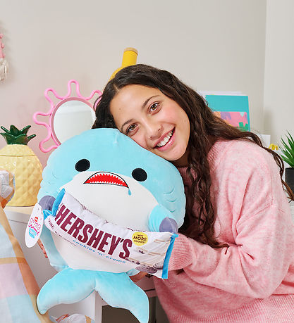 Snackles Gosedjur - 50 cm - Hajen Seth m. Hershey's
