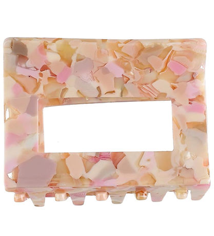 Pince à cheveux By Stær - Silje - 6x4 cm - Rose Ondulé Pince à cheveux By Stær - Silje - 6x4 cm - Rose Ondulé
