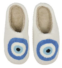 By Stær Hausschuhe - Böser Blick - Blau By Stær Hausschuhe - Böser Blick - Blau