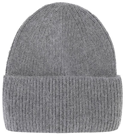 By Stær Muts - Wol/Polyester - Gebreid - Magda - Grijs Gevlekt By Stær Muts - Wol/Polyester - Gebreid - Magda - Grijs Gevlekt