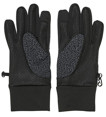 Color Kids Handskar - Softshell - Svart