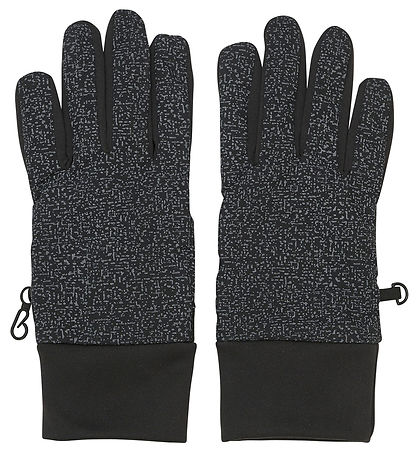 Color Kids Handskar - Softshell - Svart