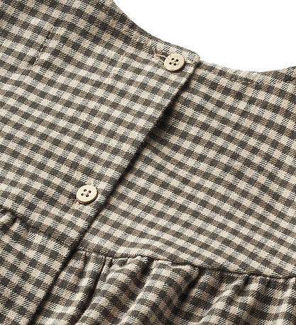 Wheat Dress - Fenja - Raven Check
