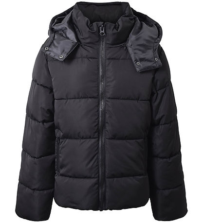 Hound Puffer Jacket - Black