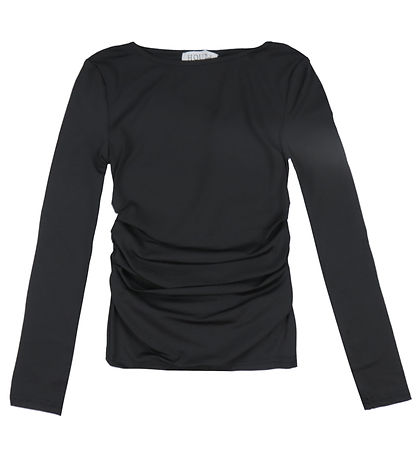 Hound Blouse - Wrinkle Top - Black Hound Blouse - Wrinkle Top - Black