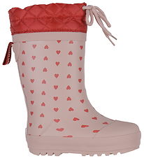 Angulus Thermo Boots w. Wool lining - Rose Hearts Angulus Thermo Boots w. Wool lining - Rose Hearts