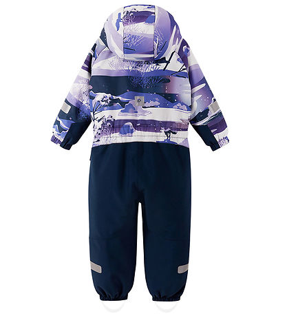 Reima Snowsuit - Kurikka - Breezy Violet w. Print Reima Snowsuit - Kurikka - Breezy Violet w. Print