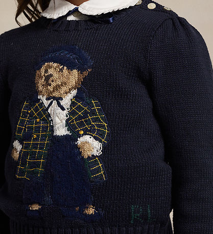 Polo Ralph Lauren Bluse - Strick - Navy