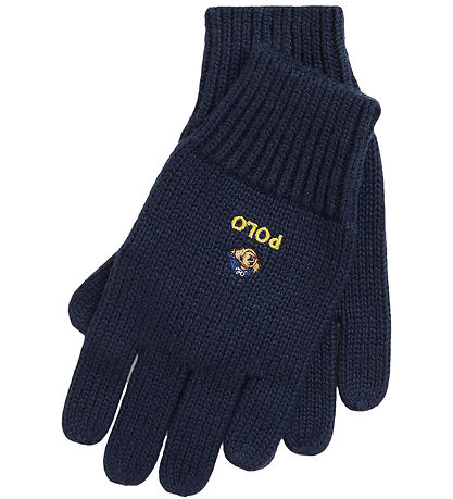 Polo Ralph Lauren Gloves - Knitted - Navy Polo Ralph Lauren Gloves - Knitted - Navy