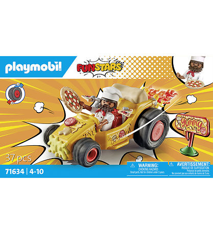 Funstars Playmobil - Course Pizza - 71634 - 37 Parties Funstars Playmobil - Course Pizza - 71634 - 37 Parties