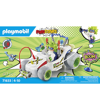 Playmobil Funstars - Racing Professor - 71633 - 40 Parts