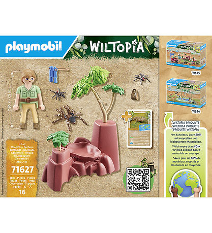 Playmobil Wiltopia - 거미 바위 - 71627 - 16개 부품