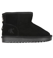 Calvin Klein Teddyboots - Pelzstiefel - Schwarz Calvin Klein Teddyboots - Pelzstiefel - Schwarz