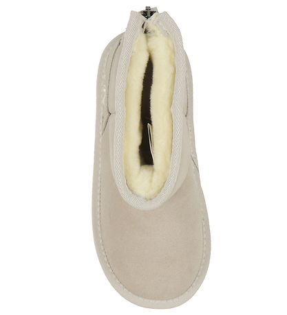 Calvin Klein Teddy Boots- Fur Boot - Taupe