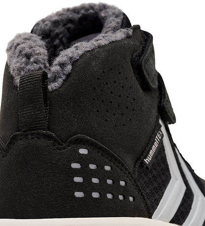 Hummel Winter Boots - Crosslite Winter Mid - Tex - Caviar Hummel Winter Boots - Crosslite Winter Mid - Tex - Caviar