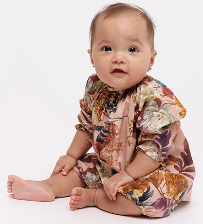 Body m/l Christina Rohde - Rose Cendré av. Fleurs Body m/l Christina Rohde - Rose Cendré av. Fleurs