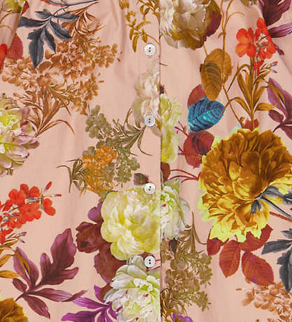Chemise Christina Rohde - Rose Cendré av. Fleurs