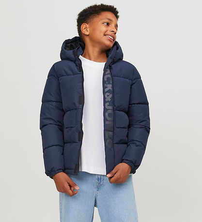 Jack & Jones Pehmustettu takki - JCOSpeed - Laivastonsininen Bla
