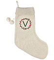 That's Mine Christmas Stocking - Knitted - V - Cam - Peyote