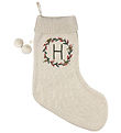 That's Mine Christmas Stocking - Knitted - H - Calle - Peyote