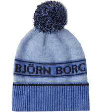 Björn Borg Beanie - Knitted - Country Blue Björn Borg Beanie - Knitted - Country Blue