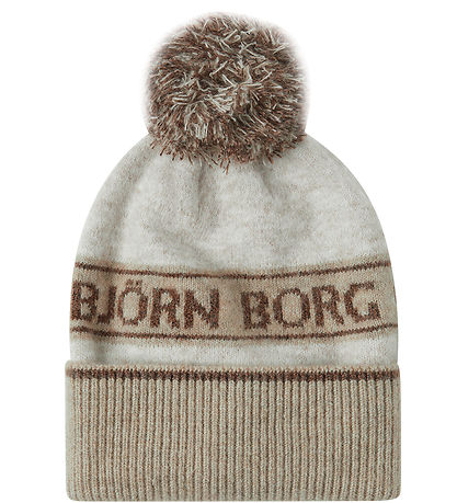 Björn Borg Beanie - Knitted - Silver Birch