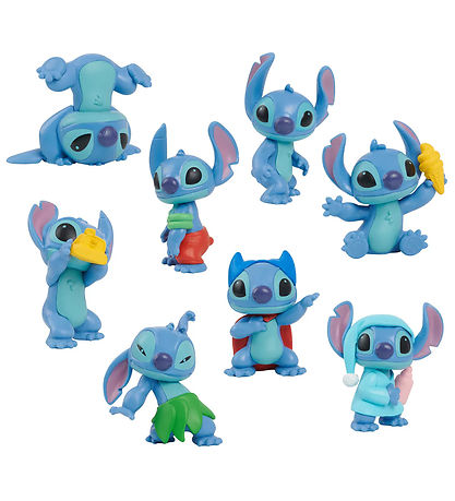 Disney Stitch Toy Figurine - 8 Parts