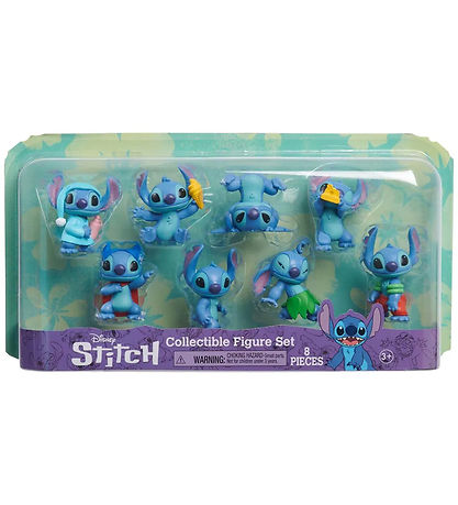 Disney Stitch Toy Figurine - 8 Parts