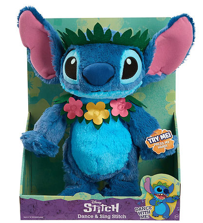 Disney Stitch Soft Toy w. Sound and Movement - Dance & Sing Stit Disney Stitch Soft Toy w. Sound and Movement - Dance & Sing Stit