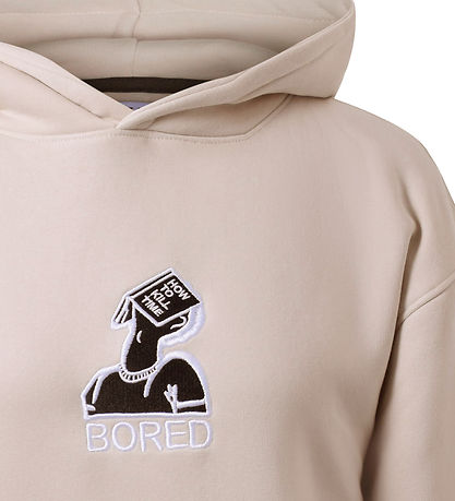 Hound Huppari - Hoddie W/Broderery - Light Hiekka