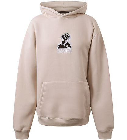 Hound Huppari - Hoddie W/Broderery - Light Hiekka
