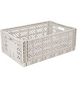 Aykasa Sammenleggbar boks - 60x40x22 cm - Maxi - Light Grå