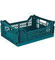 Aykasa Förvaringslåda - 40x30x15 cm - Midi - Peacock Green
