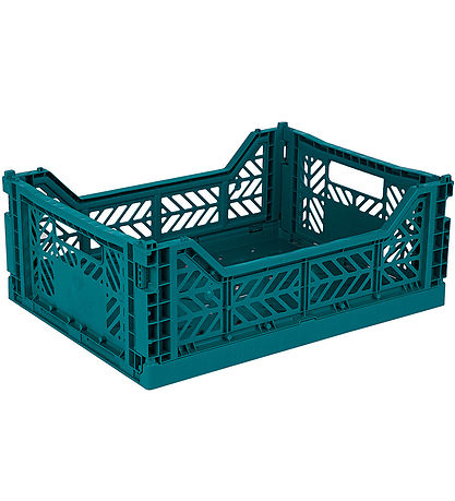 Aykasa Samanbrjótanlegur kassi - 40x30x15 cm - Midi - Peacock Gr