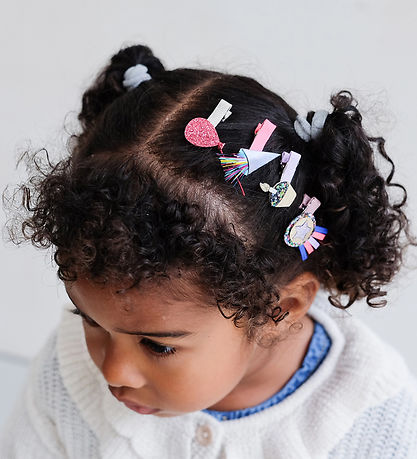 Mimi & Lula Hair clip - 8-Pack - 3 cm - Birthday Theme Party Tim