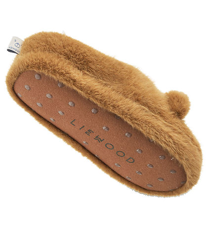 Liewood Slippers - Aviaja Bear - Golden Caramel Liewood Slippers - Aviaja Bear - Golden Caramel