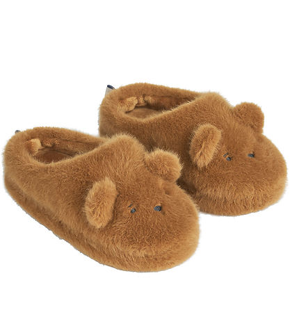Liewood Slippers - Aviaja Bear - Golden Caramel Liewood Slippers - Aviaja Bear - Golden Caramel