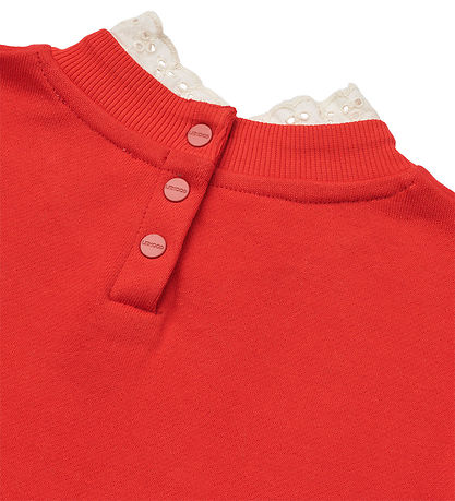 Sweat-shirt Liewood - Rakel - Holiday Bow Dark Rouge/Apple Rouge Sweat-shirt Liewood - Rakel - Holiday Bow Dark Rouge/Apple Rouge