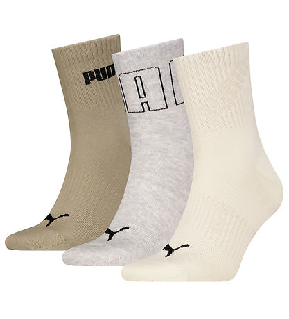 Puma Socken - 3er-Pack - Mesh Logo Crew - Neutral Combo
