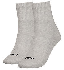 Puma Socken - 2er-Pack - Heart Logo Crew - Grey Melange Puma Socken - 2er-Pack - Heart Logo Crew - Grey Melange