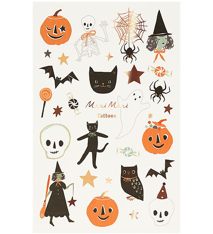 Meri Meri Tattoos - It's Halloween!
