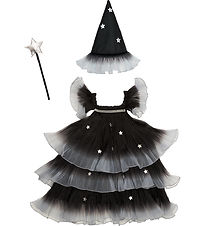 Meri Meri Costume - Star Witch - Black/Grey Meri Meri Costume - Star Witch - Black/Grey