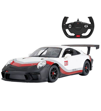 Rastar Remote Control Car w. Light - Porsche 911 GT3 Cup - 1:14