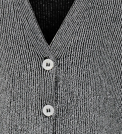 Kids Only Cardigan - KogNinna - Knitted - Black/Silver Glitter