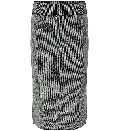 Kids Only Skirt - KogNinna - Knitted - Black/Silver Glitter