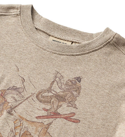 Wheat Blouse - Claus - Gravel Melange