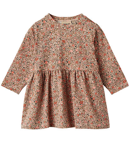 Wheat Dress - Sessa - Rose Flower Meadow