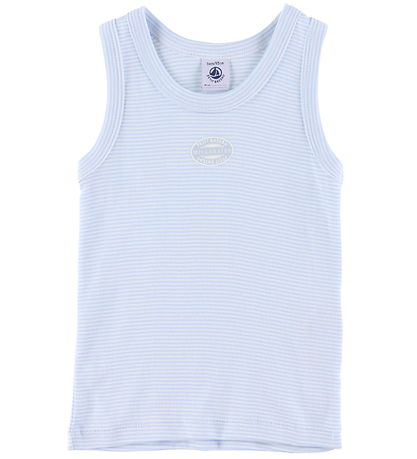Petit Bateau Undershirt - 2-Pack - White/Blue