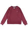 GANT Sweatshirt - Shield - Wine Ed GANT Sweatshirt - Shield - Wine Ed