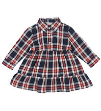 GANT Dress - Checked Flannel - Evening Blue GANT Dress - Checked Flannel - Evening Blue